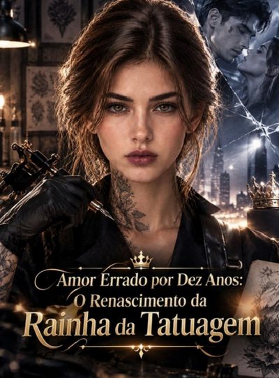 Capa da minissérie Amor Errado por Dez Anos o Renascimento da Rainha da Tatuagem