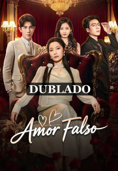 Capa da minissérie Amor Falso Dublado
