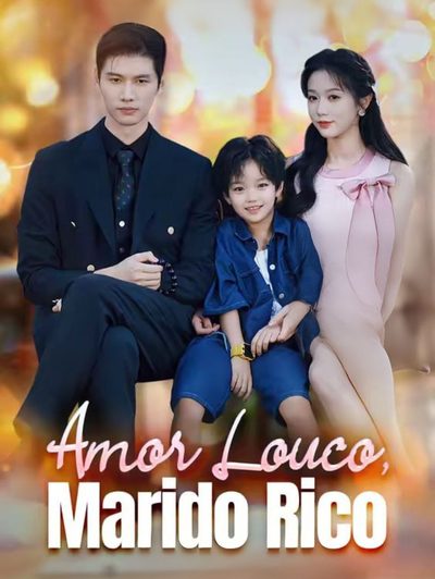 Capa da minissérie Amor Louco, Marido Rico