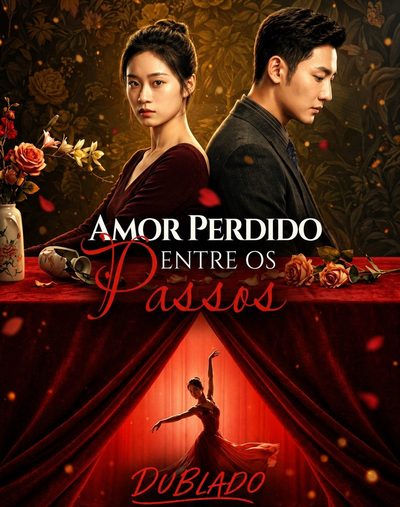 Capa da minissérie Amor Perdido Entre os Passos