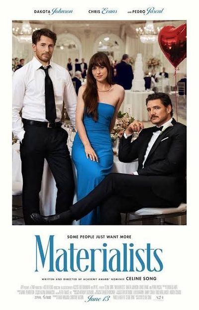 Capa da minissérie Amores Materialistas | Materialists 🗓Ano: 2025 🎭Gêneros: #Romance #Comédia