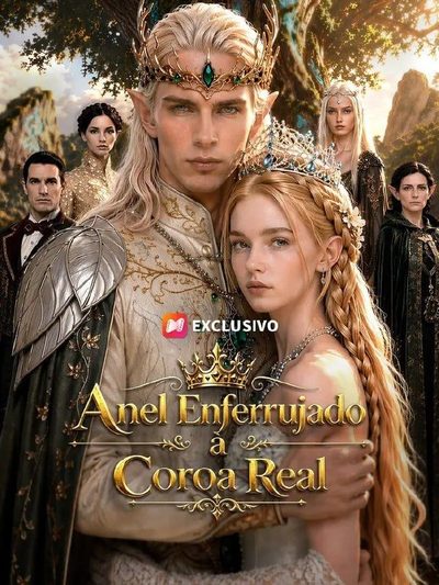 Capa da minissérie Anel Enferrujado à Coroa Real