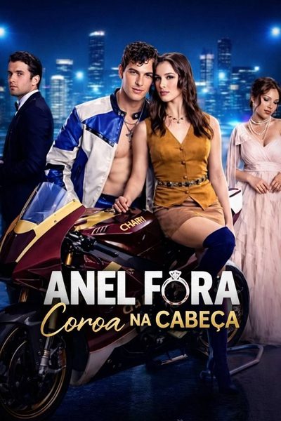 Capa da minissérie Anel Fora Coroa na Cabeça