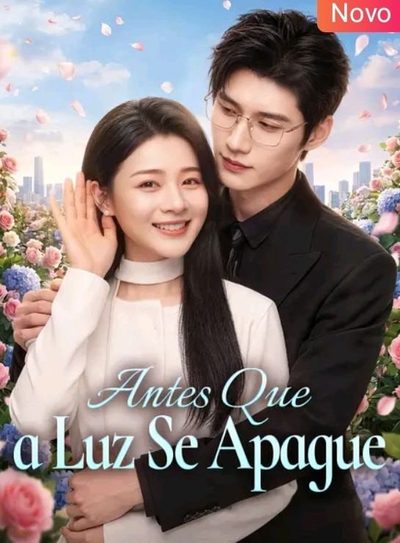 Capa da minissérie Antes que a Luz Se Apague