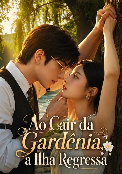 Capa da minissérie Ao Cair da Gardênia, a Ilha Regressa QUANDO EU CAÍ, ELE ESTAVA LÁ