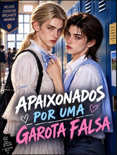 Capa da minissérie Apaixonados por uma Garota Falsa (bl�)