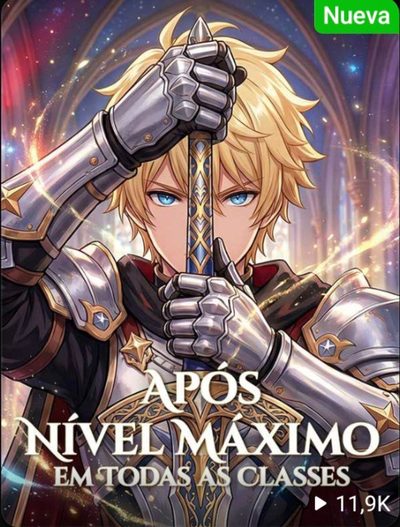 Capa da minissérie Após Nível Máximo em Todas as Classes