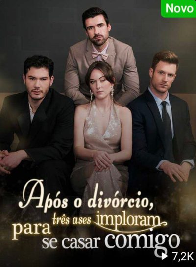 Capa da minissérie Após o Divórcio Ases Imploram para Se Casar Comigo