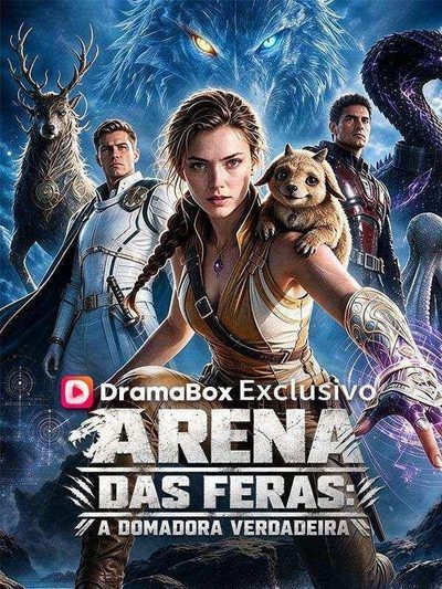 Capa da minissérie Arena das Feras: a Domadora Verdadeira