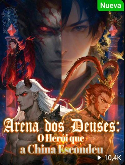 Capa da minissérie Arena dos Deuses: o Herói que a China Escondeu