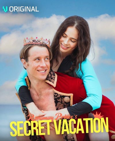 Capa da minissérie AS FÉRIAS SECRETAS DO PRÍNCIPE FUGITIVO Runaway prince's secret vacation