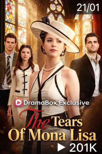 Capa da minissérie As Lágrimas de Mona Lisa - The Tears Of Mona Lisa