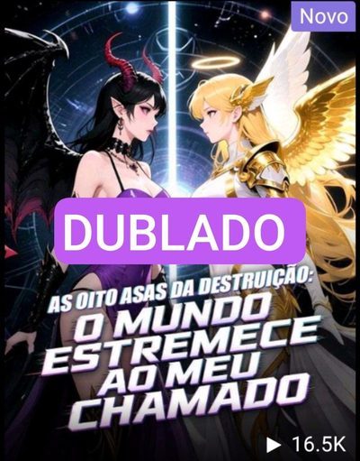 Capa da minissérie As Oito Asas da Destruição: o Mundo Estremesse ao Meu Chamado