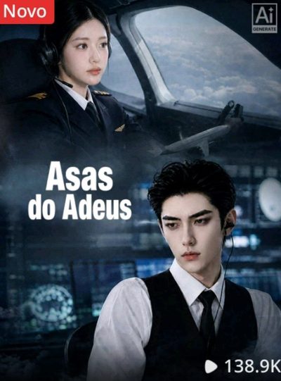 Capa da minissérie Asas do Adeus