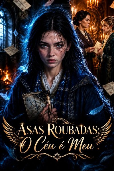 Capa da minissérie Asas Roubadas: o Céu É Meu