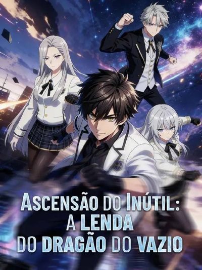 Capa da minissérie Ascensão do Inútil: A Lenda do Dragão do Vazio DUBLADO