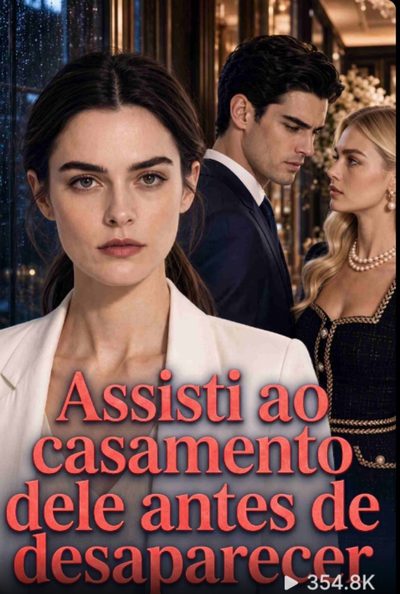 Capa da minissérie Assisti ao Casamento Dele Antes de Desaparecer