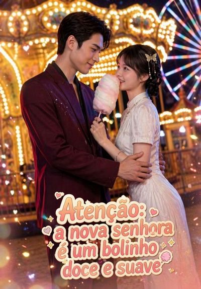 Capa da minissérie Atenção: a Nova Senhora É um Bolinho Doce e Suave