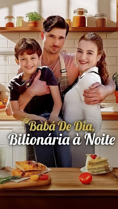 Capa da minissérie Babá de Dia, Bilionária à Noite