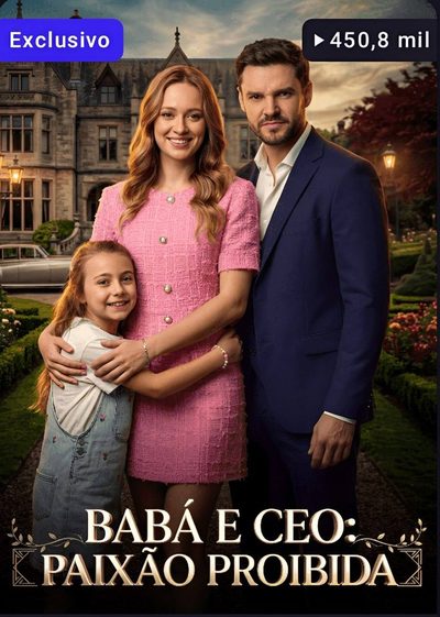 Capa da minissérie Babá e CEO: Paixão Proibida