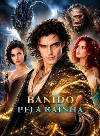 Capa da minissérie Banido Pela Rainha