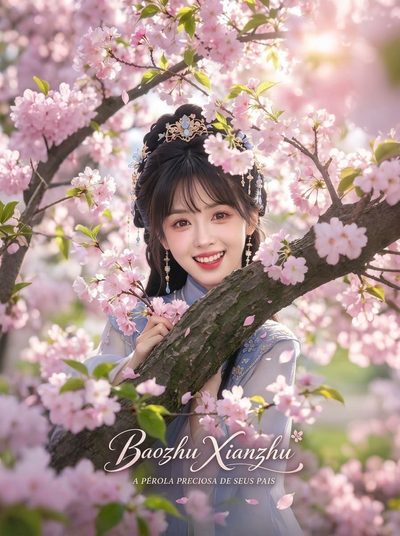 Capa da minissérie Baozhu Xianzhu, a Pérola Preciosa de Seus Pais