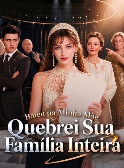 Capa da minissérie Bateu na Minha Mãe, Quebrei Sua Família Inteira -