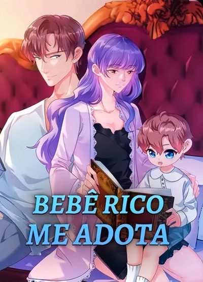 Capa da minissérie Bebê Rico Me Adota