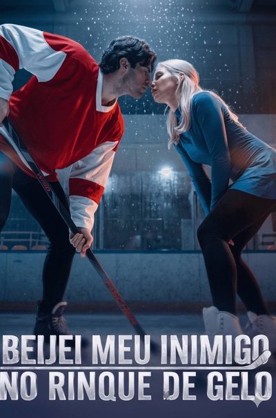 Capa da minissérie Beijei Meu Inimigo no Rinque de Gelo