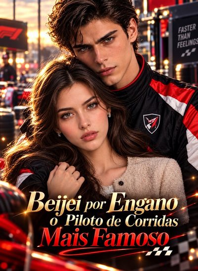 Capa da minissérie Beijei por Engano o Piloto de Corridas Mais Famoso