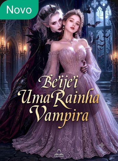 Capa da minissérie Beijei uma Rainha Vampira Bl �