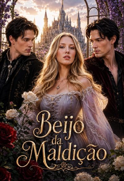 Capa da minissérie Beijo da Maldição