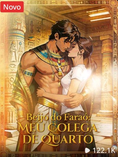 Capa da minissérie Beijo do Faraó: Meu Colega de Quarto