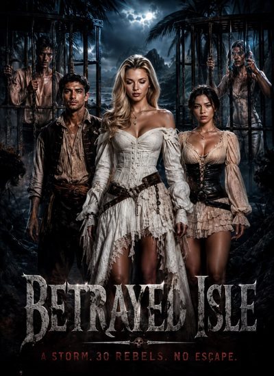 Capa da minissérie ┃Betrayed Isle: Reborn for Revenge ┃Ilha Traída: Renascida pela Vingança.(SEM LEGENDA)