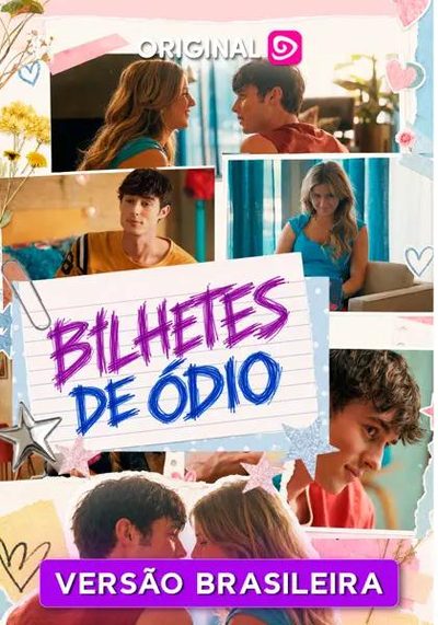 Capa da minissérie Bilhete de Ódio -