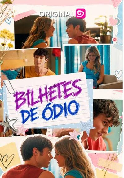 Capa da minissérie Bilhetes de Ódio