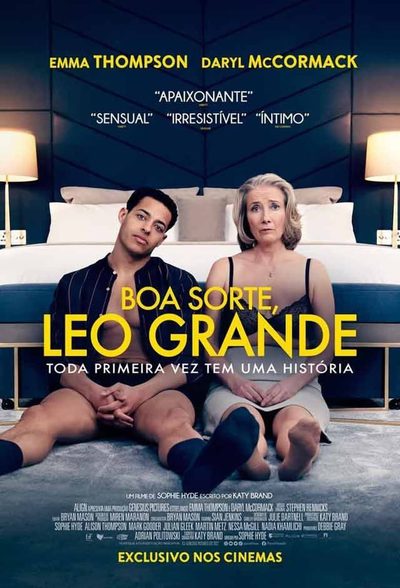 Capa da minissérie Boa Sorte Leo Grande