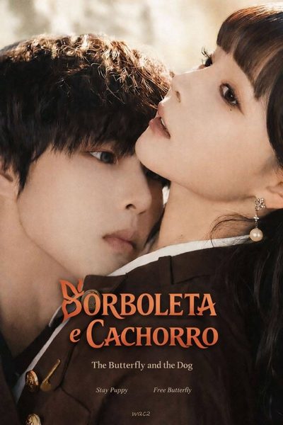 Capa da minissérie Borboleta e Cachorro