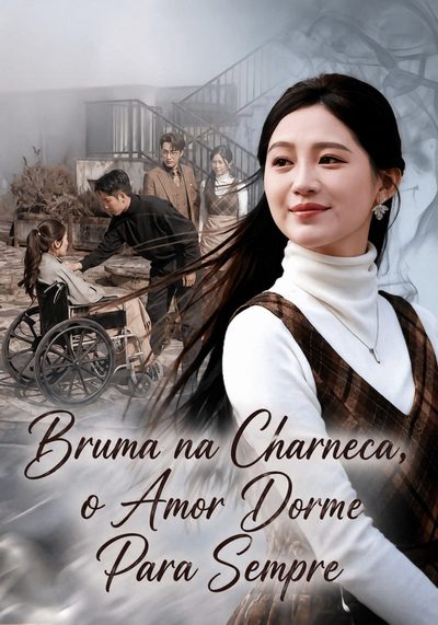 Capa da minissérie Bruma na Charneca, o Amor Dorme Para Sempre EU TE LEVANTEI, VOCÊ ME TRAIU DEPOIS DA NÉVOA O AMOR MORRE