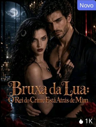Capa da minissérie Bruxa da Lua: o Rei do Crime Está Atrás de Mim