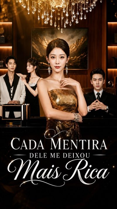 Capa da minissérie Cada Mentira Dele Me Deixou Mais Rica