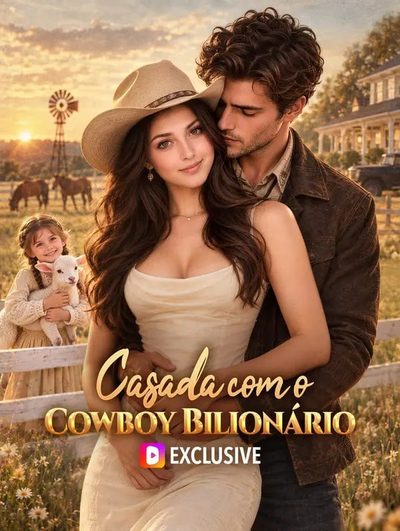 Capa da minissérie Casada com o Cowboy Bilionário