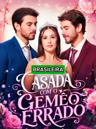 Capa da minissérie Casada com o Gêmeo Errado Brasileira