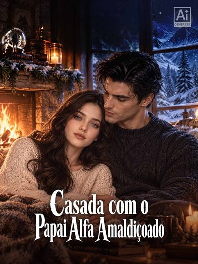 Capa da minissérie Casada com o Papai Alfa Amaldiçoado