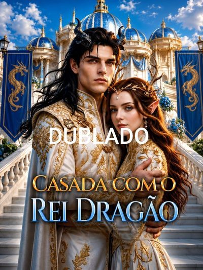 Capa da minissérie Casada com o Rei Dragão -