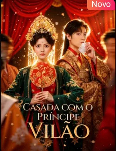 Capa da minissérie Casada com Príncipe Vilão