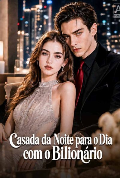 Capa da minissérie Casada da Noite para o Dia com o Bilionário