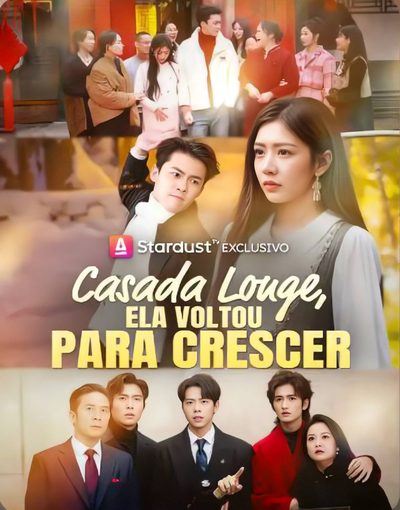Capa da minissérie Casada Longe, Ela Voltou para Crescer