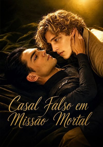 Capa da minissérie Casal Falso em Missão Mortal