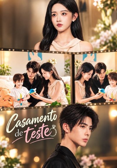 Capa da minissérie Casamento de Teste